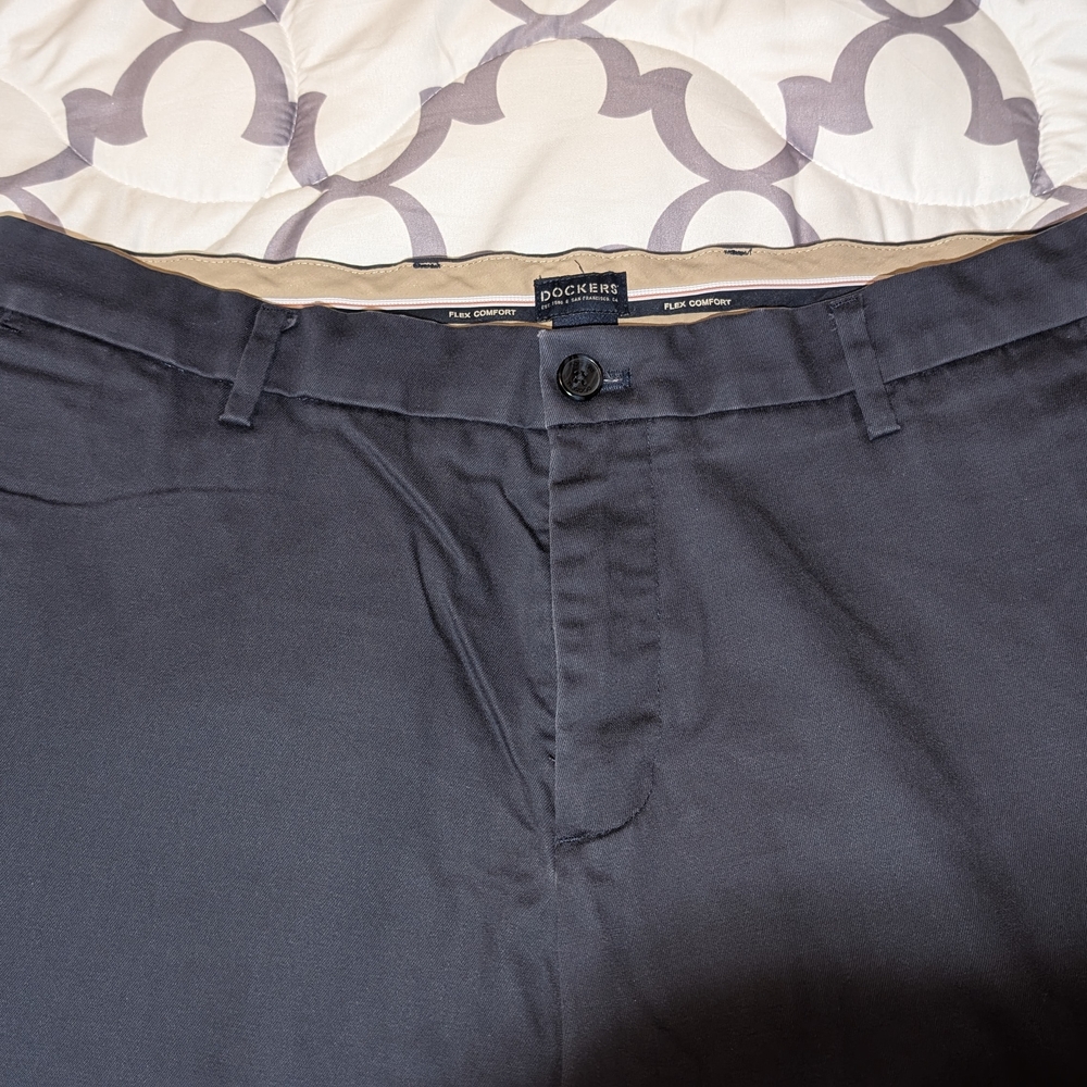 Dockers Charcoal Trousers
